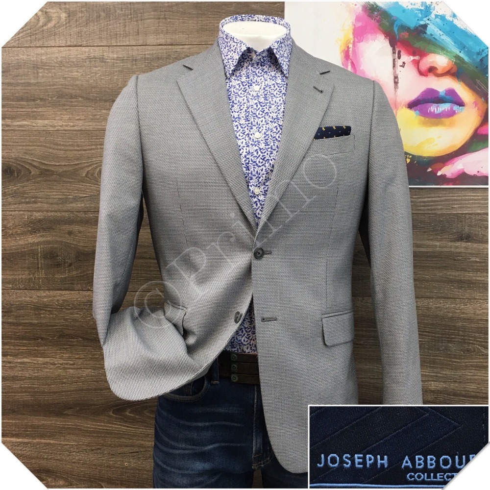 JOSEPH ABBOUD Mens Blazer Sport Coat Casual Jacket Size 40R Essential Wool Suit